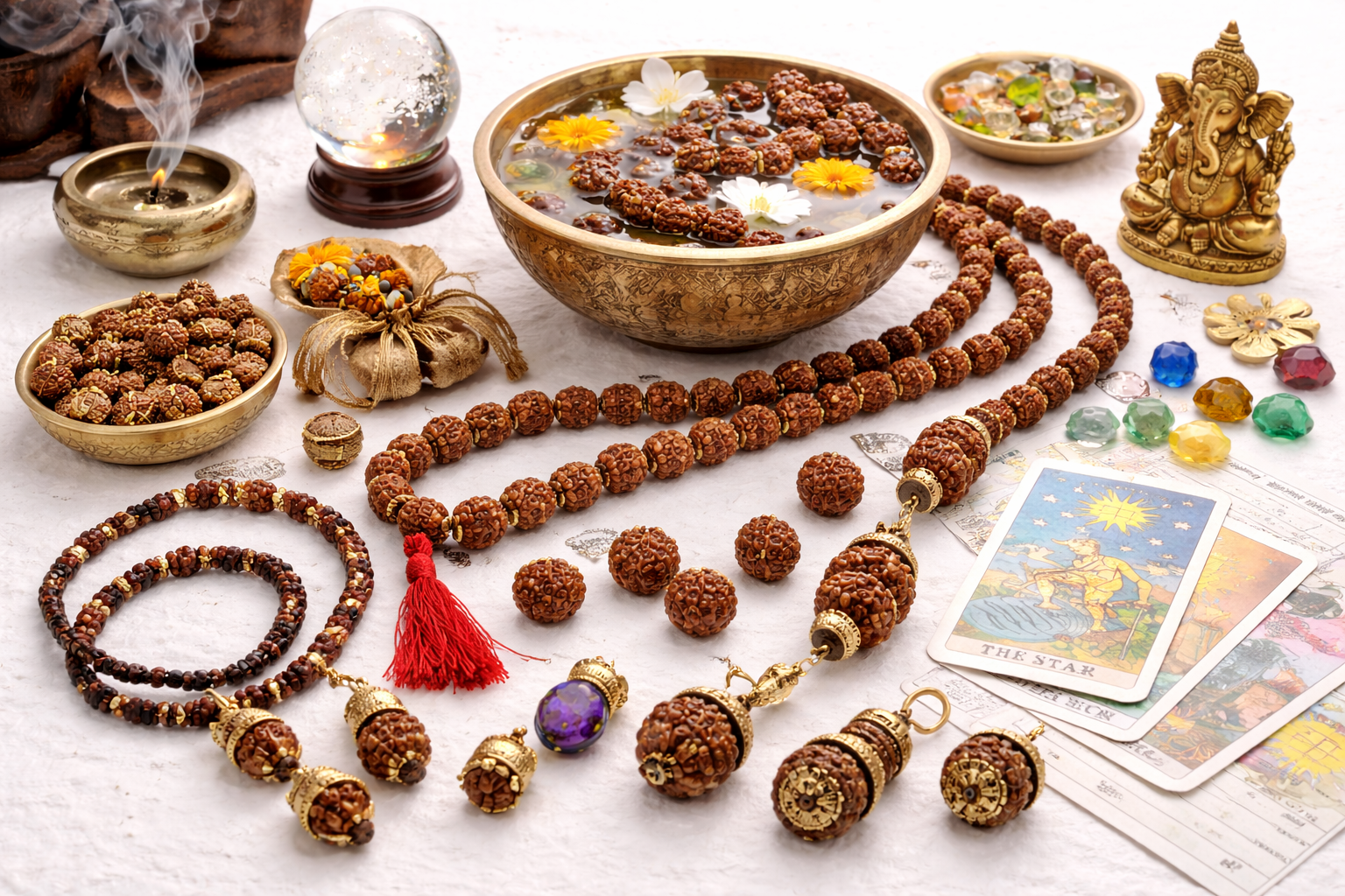 Enchance your Luck with rudrakshas