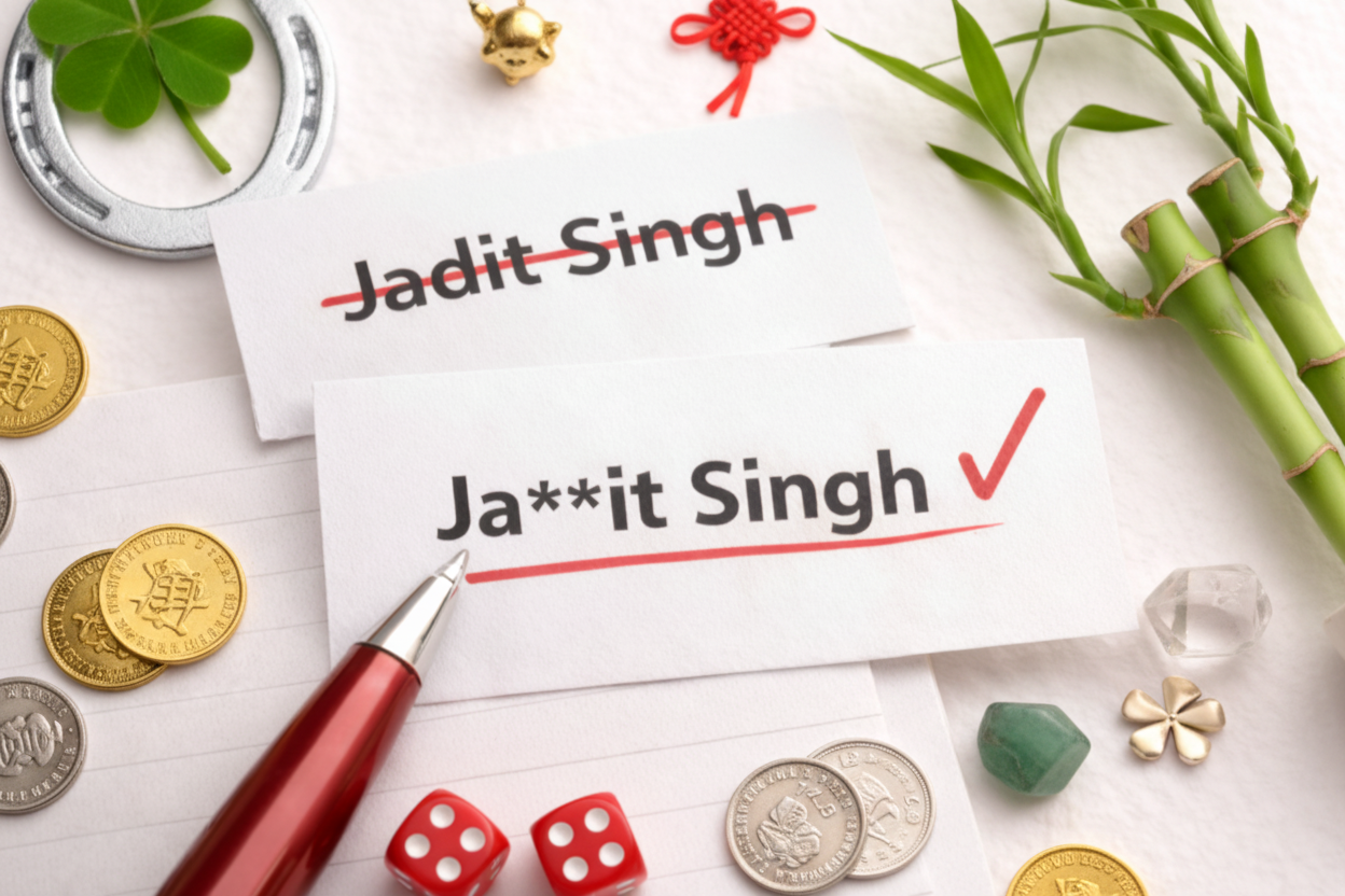 Name Correction to Enhance the Luck