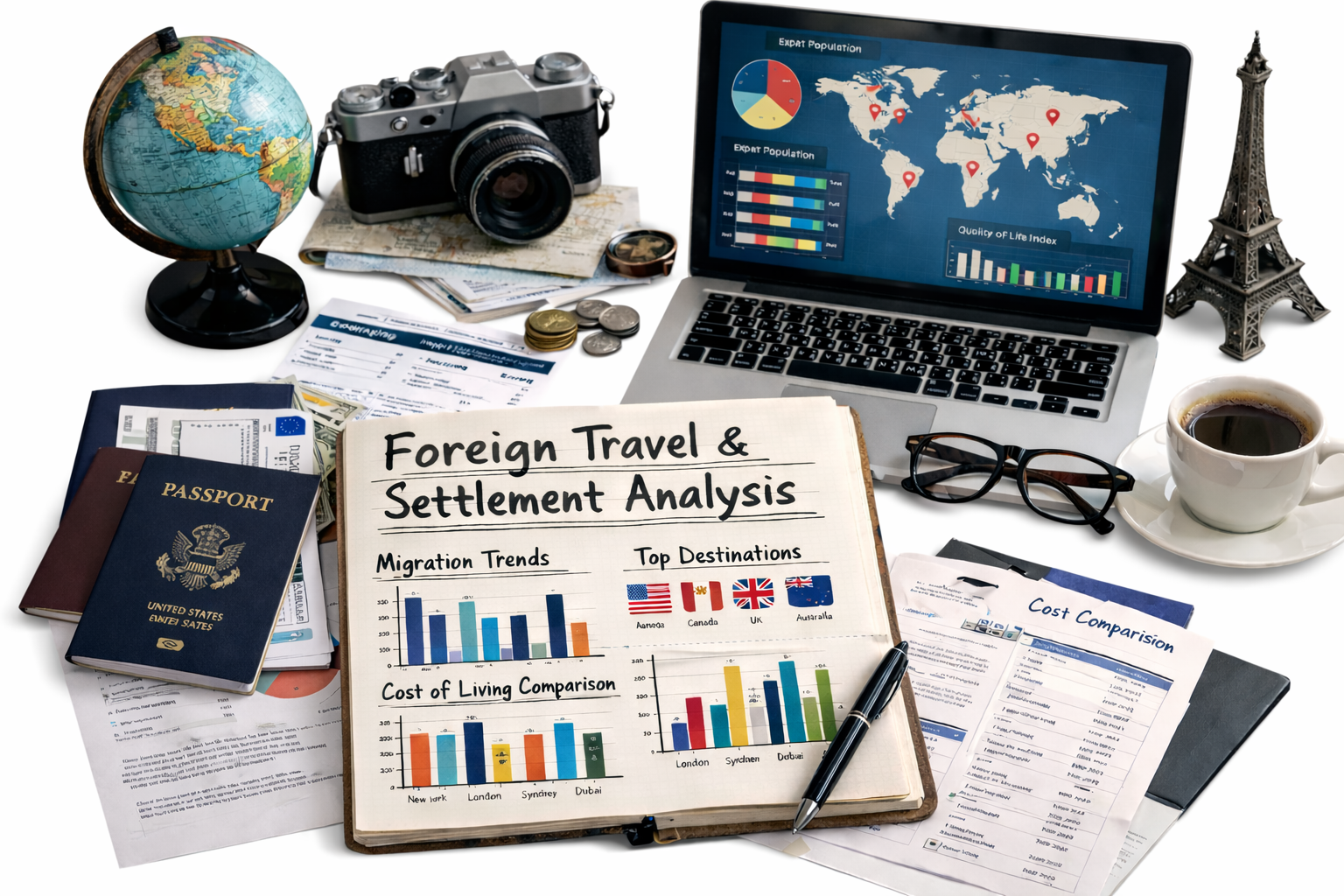 Foreign Travel & Settlement Analysis.