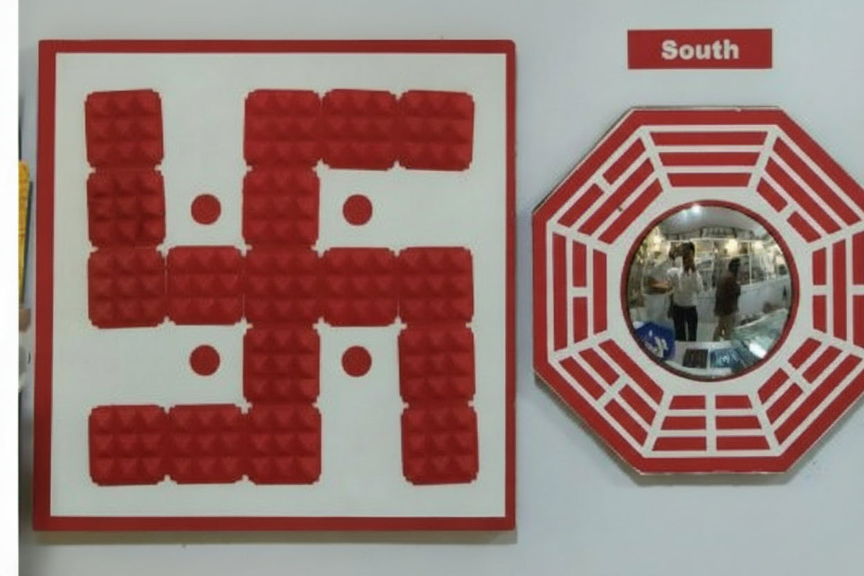 Vastu Swasthik Pyramid & Pakua- South