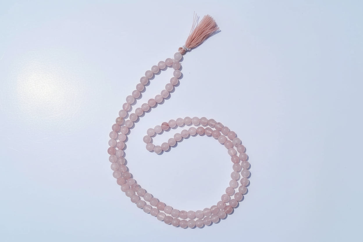 Rose Quartz Mala