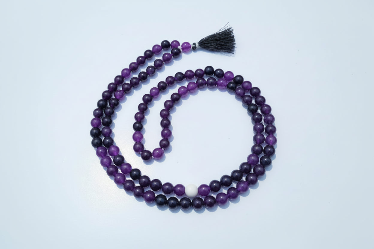 Blue Sapphire Mala