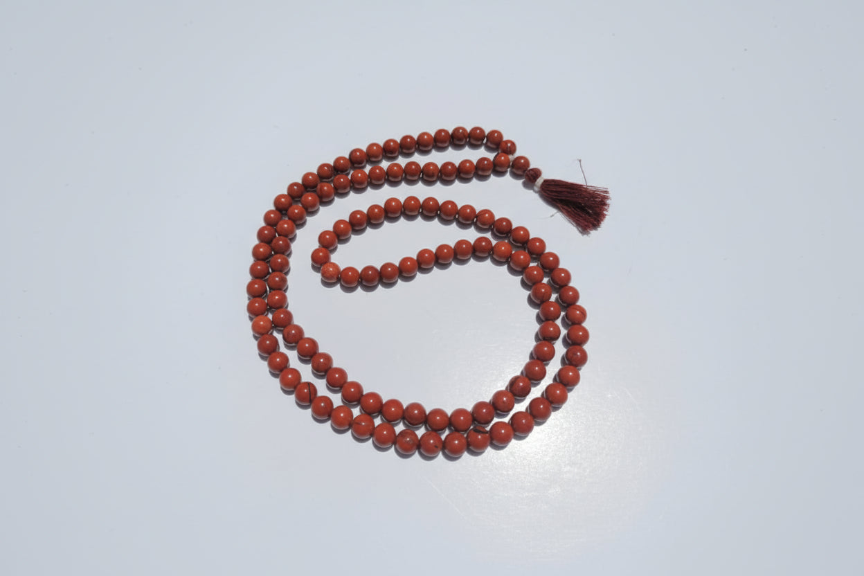 Red Jasper Mala