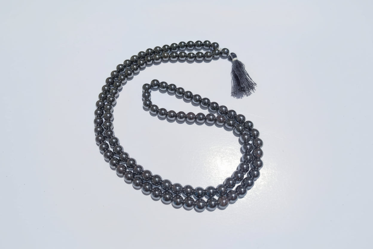 Hematite Mala