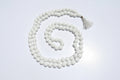 Milky White Mala