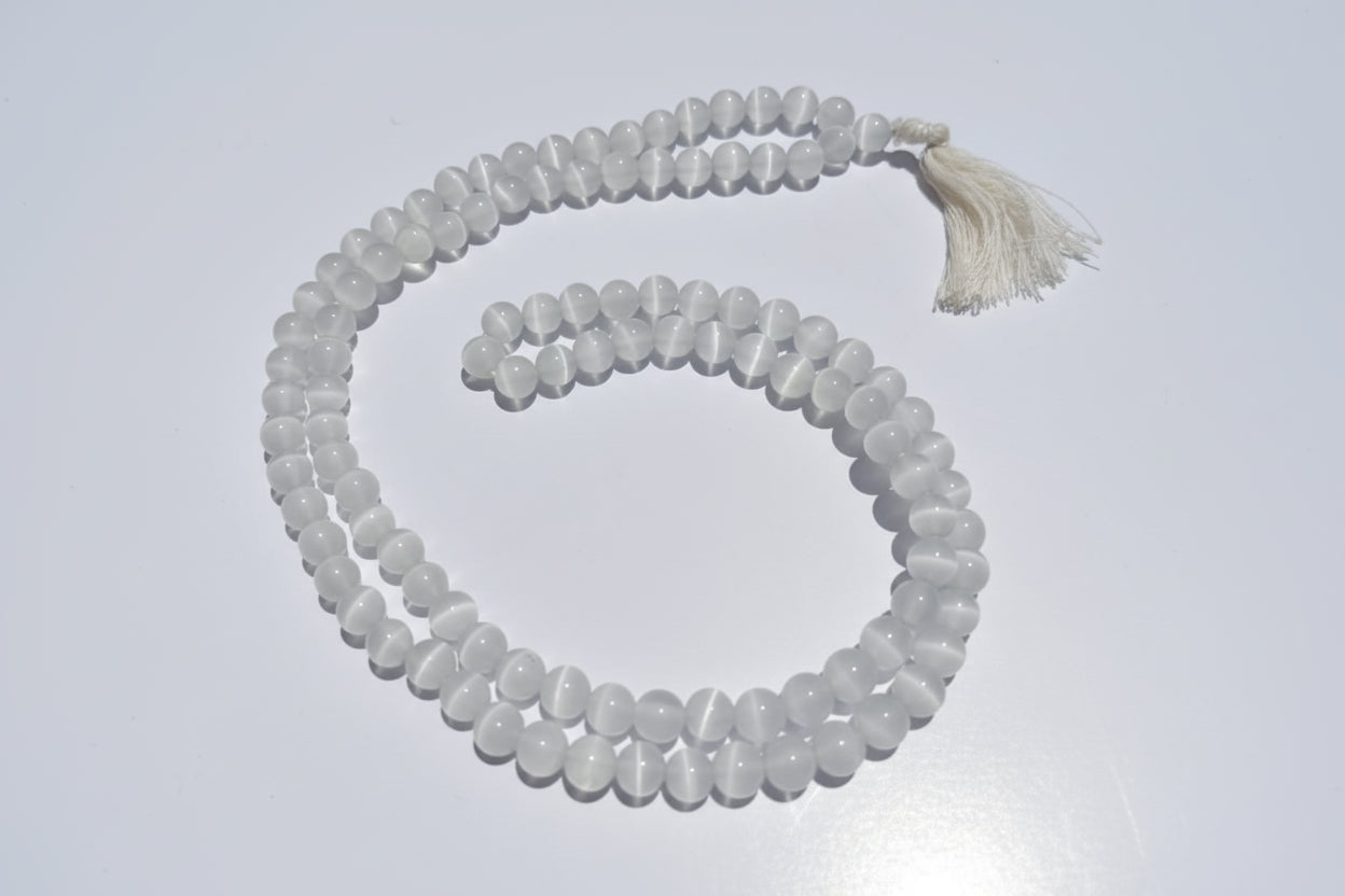 Selenite Mala