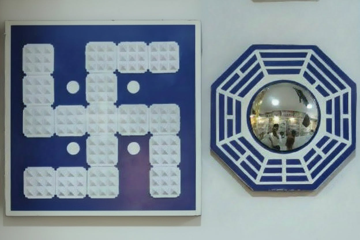 Vastu Swastik Pyramid  & Pakua - West / NW